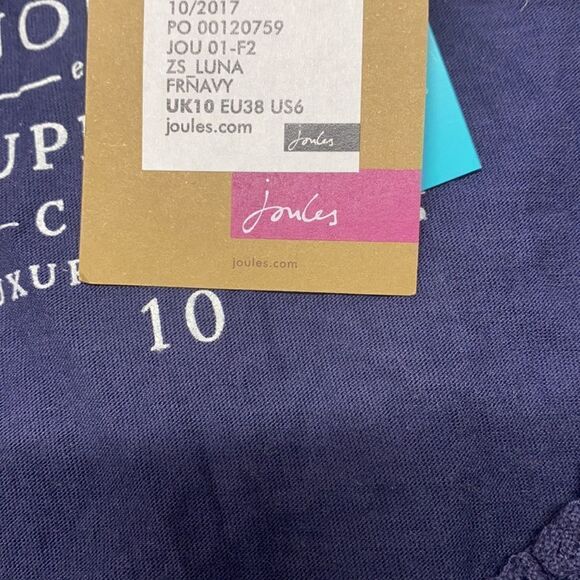 🔥JOULES pajama  SWEATER women’s sz 6 New long sleeve - Picture 6 of 10